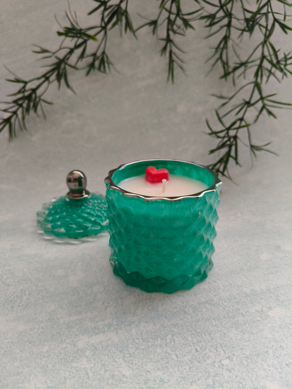 Little Diamonds verde turchese