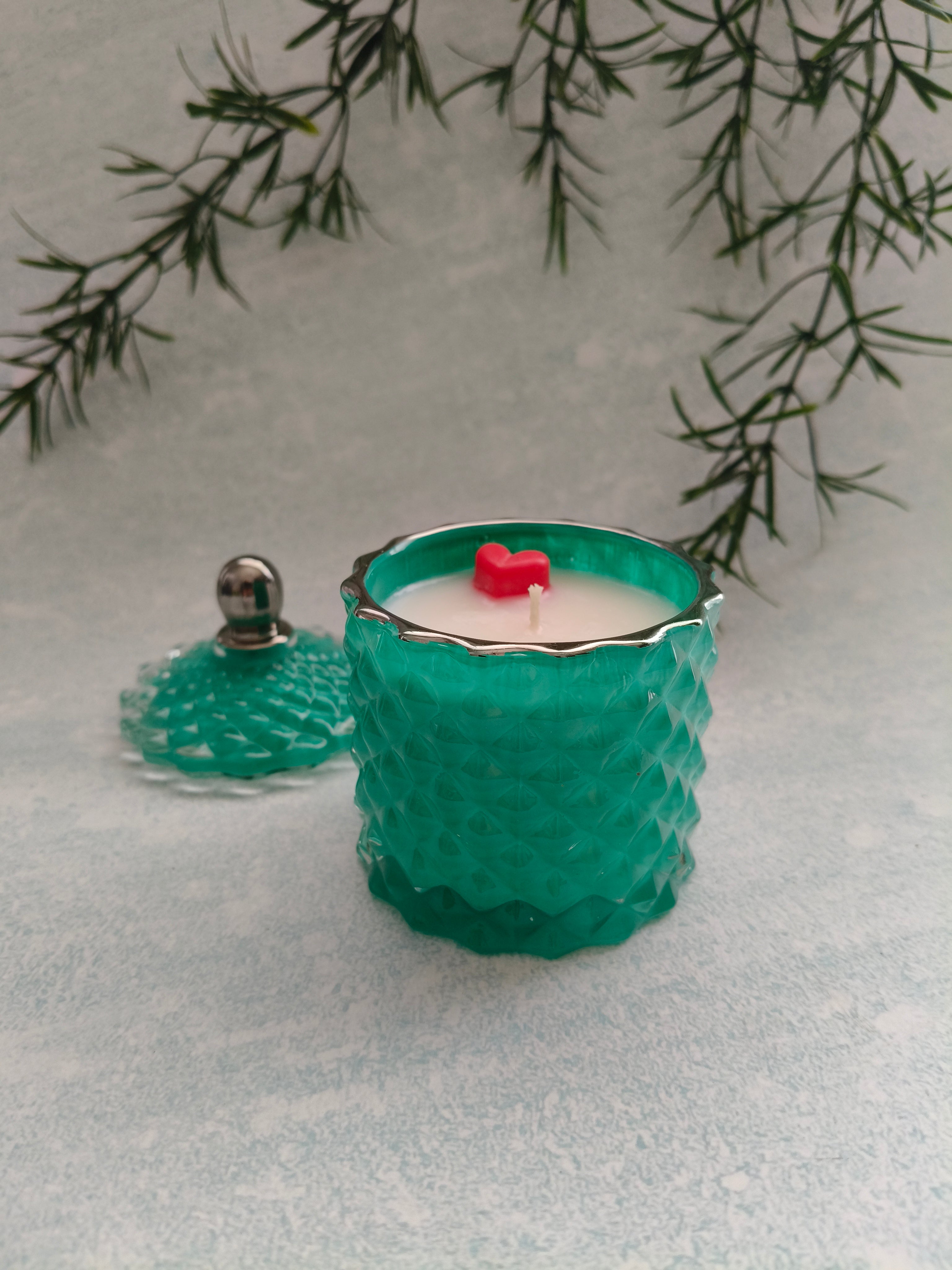 Little Diamonds verde turchese